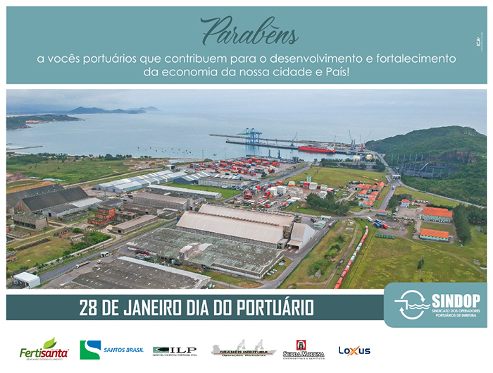 Homenagem Sindop ao Dia do Portuário Homenagem Sindop ao Dia do Portuário